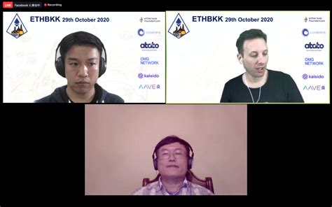 Cougers Ishiguro Speaks As A Representative Of EEA Japan At ETHBKK