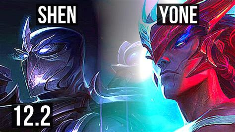 Shen Vs Yone Top Rank 2 Shen 3111 600 Games Kr Grandmaster