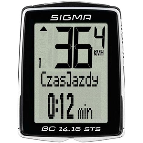 Licznik Rowerowy Sigma Bc Sts Cad Rowertour