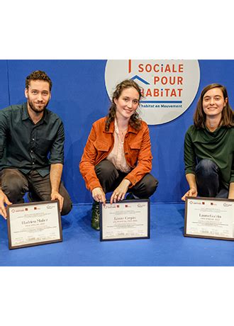 Remise Du Prix De Th Se Sur Lhabitat Social Par Lush Et La Cdc