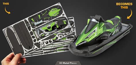 Kawasaki Jet Ski Ultra 310LX Metal Earth Premium Series Innovatoys