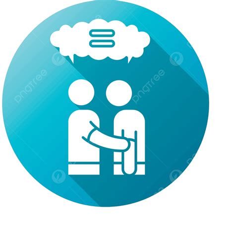 Blue Empathy Icon For Friendshipunderstanding Item Logo Compassion