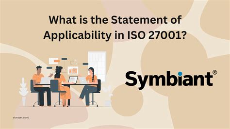 What Is The Statement Of Applicability In Iso 27001 Symbiant