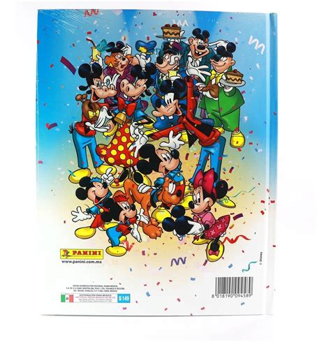 Album Mickey Mouse A Os Disney Serie Tv Panini Pasta Dura