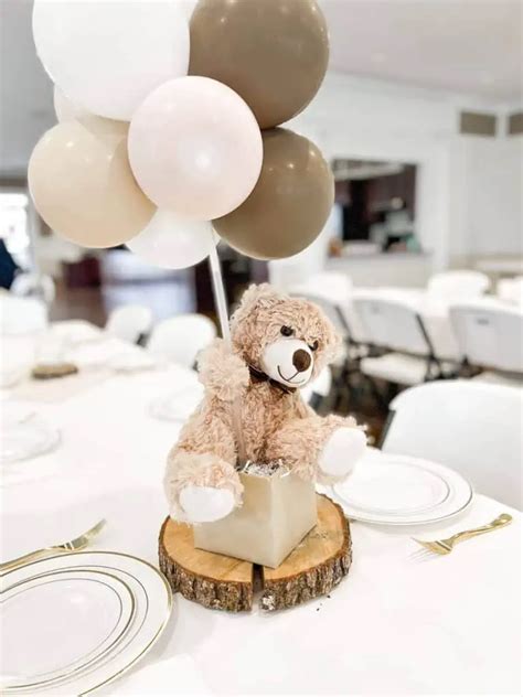 Cuddly And Cute Teddy Bear Themed Baby Shower Ideas