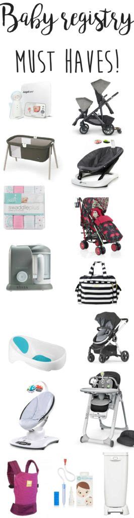 Baby Registry Must Haves The Ashmores Blog