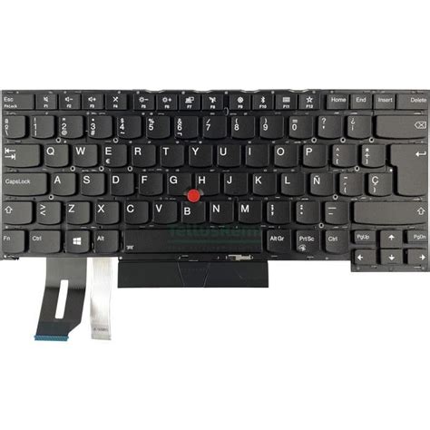 Clavier De Remplacement Espagnol R Tro Clair Pour Lenovo Thinkpad