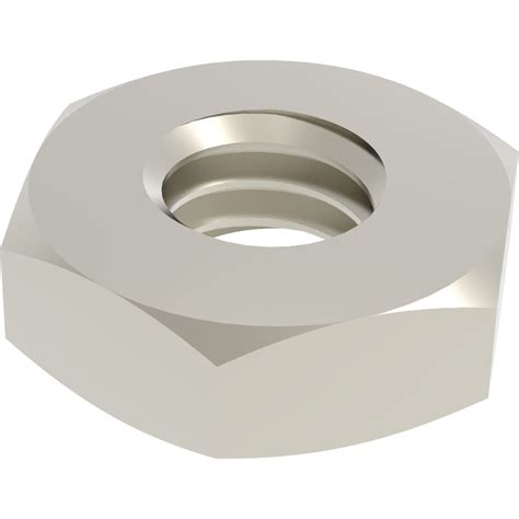 Buy M4 Thin Hexagon Nuts (DIN 439) - Grade 2 Titanium - Accu