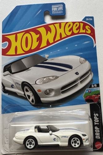 2026 Hot Wheels DROP TOPS 2 5 TREASURE HUNT 82 Dodge Viper RT 10 29 250 EBay