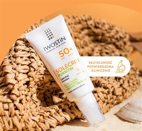 Iwostin Solecrin Purritin lekki fluid matujący SPF 50 40 ml