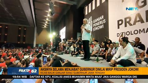 Ganjar Pranowo Disebut Mirip Dengan Sosok Joko Widodo Selama Memimpin