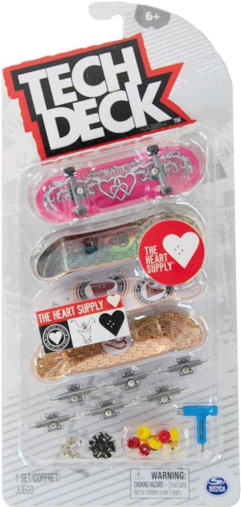 Spin Master Tech Deck Zestaw 4 Deskorolki Fingerboardy The Heart Do Złożenia Akcesoria Ceny