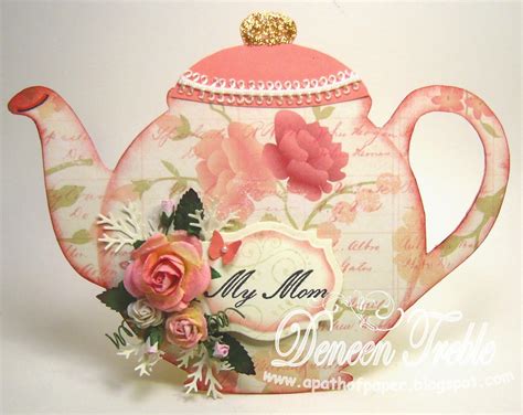 Teapot Card Template