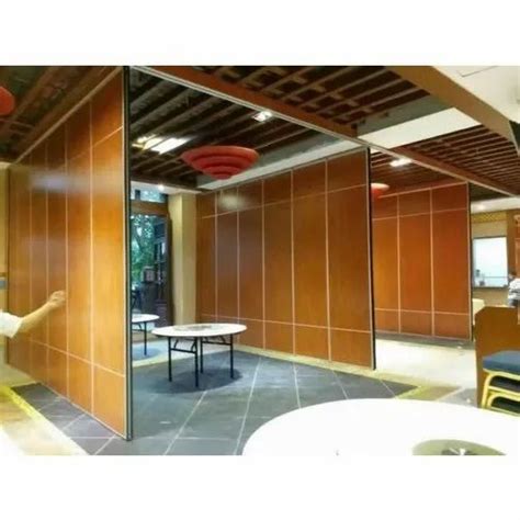 Structen Brown Wooden Office Partition Frame Thickness To Mm At