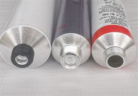 Flexible Metal Tubes Aluminum Empty Soft Tubes Cosmetic Collapsible