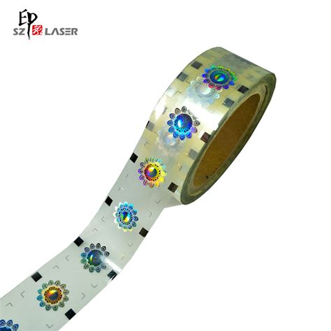 Hot Stamping Hologram Hologram Sticker ID Hologram Overlay Tear Tape Manufactuer Suzhou