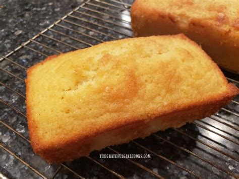 Mini Loaf Pound Cake Easy And Delicious The Grateful Girl Cooks