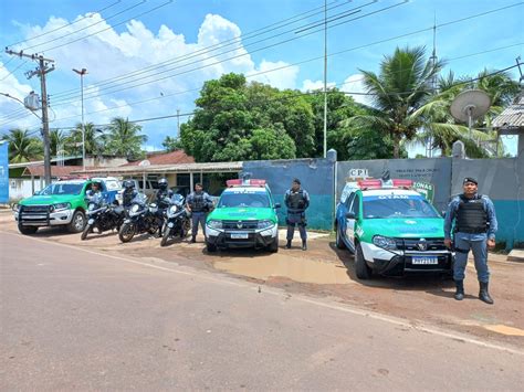 10ª Cipm De Maués Recebe Novas Viaturas E Motocicletas Para O