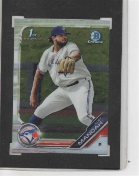 2019 Bowman Draft Chrome Alek Manoah 1st Bowman RC BDC 3 EBay