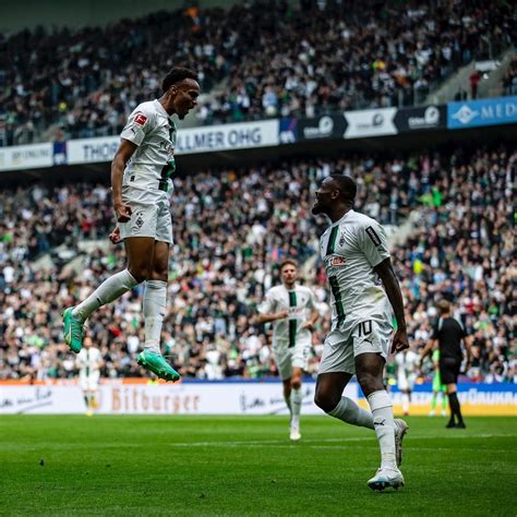 Nathan Ngoumou marque son premier but avec le Borussia Mönchengladbach