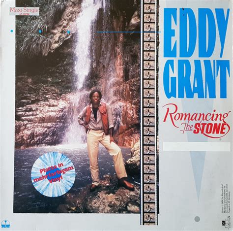 Eddy Grant Romancing The Stone 1984 Whitelight Blue Marbled Vinyl Discogs