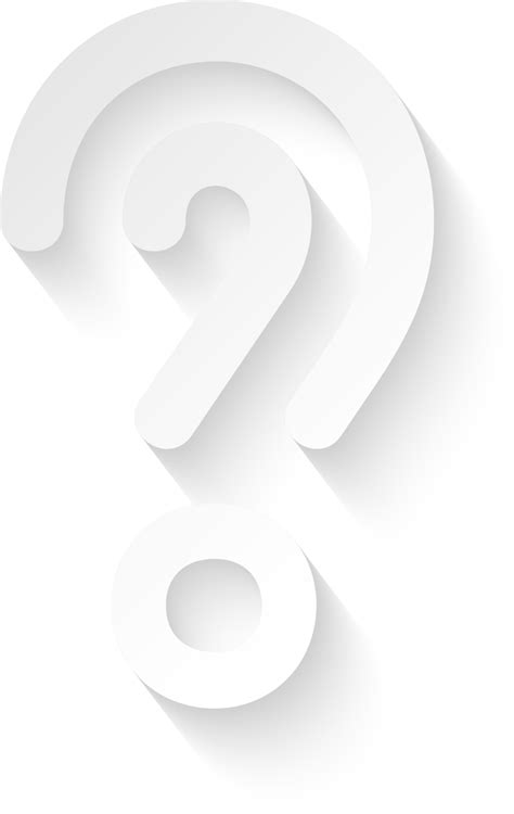 Question Mark White Png Clip Art Library Images And Photos Finder