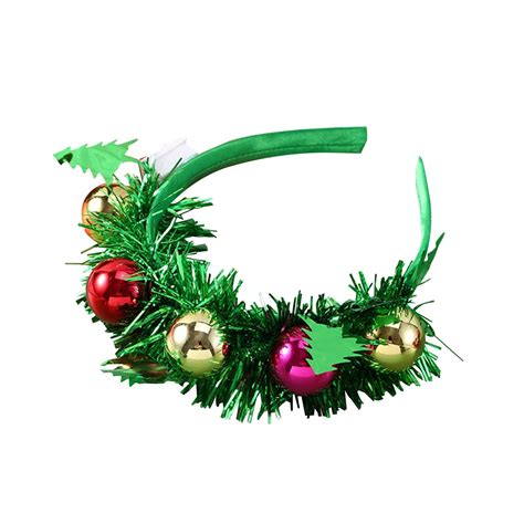 Vbxoae Light Up Christmas Headbands Tree Stars Led Hair Hoop Glow Xmas