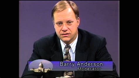 Your Legislators Barry Anderson A Look Back At 25 Years As Moderator