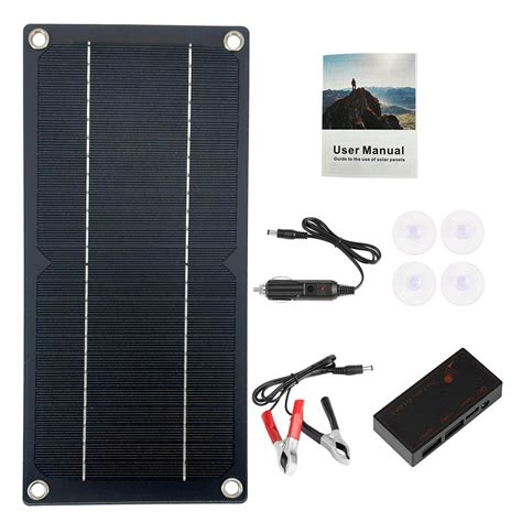 Solar Battery Charger 12v Portable Power Solar Panel Solar Trickle Car Battery Charger