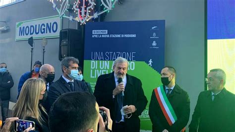 Modugno Inaugurata La Nuova Stazione Di Ferrovie Appulo Lucane Con