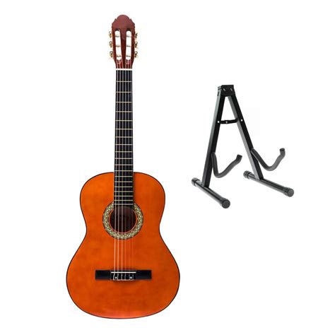 Guitarra Clasica Ideal Para Principiantes Soporte De Piso De Regalo