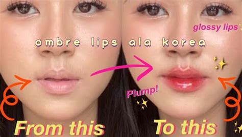 Cara Membuat Ombre Lips Ala Make Up Korea Supaya Tampil Lebih Fresh