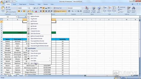 How To Draw Borders In Excel Linehouse