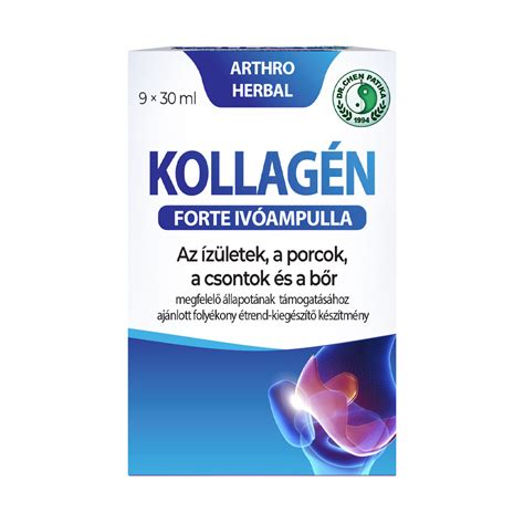 Dr chen arthro herbal kollagén forte porc ivóampulla 270ml 9 db