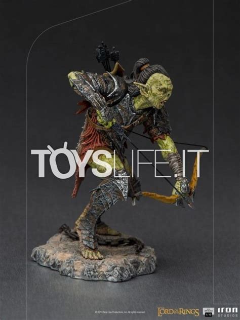 Iron Studios The Lord Of The Rings Archer Swordsman Armored Orc