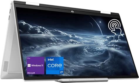 HP Pavilion x360 portátil convertible 2 en 1 visualización táctil FHD