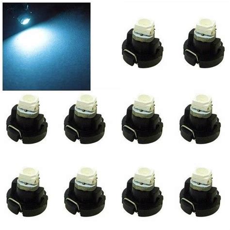 ECLAIRAGE TABLEAU DE BORD Ice Blue Ampoules LED T3 1 SMD Faible