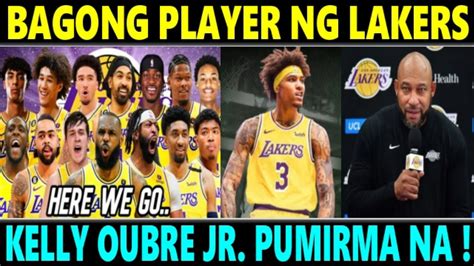 Just In Bagong Player Ng Lakers Pipirma Pa Kelly Oubre Jr Pumirma