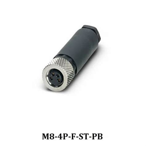 M8 4pin Female Connector At Rs 400piece Female Connector In Ahmedabad Id 2849323630988