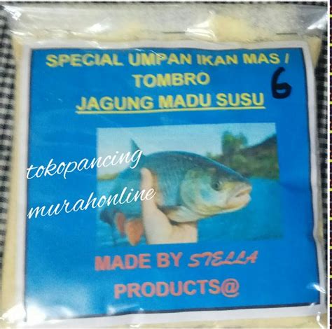 Jual UMPAN STELLA JAGUNG MADU SUSU SPESIAL IKAN MAS Dan TOMBRO Di Lapak