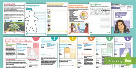 Emotional Literacy Uks Intervention Pack Professor Feito