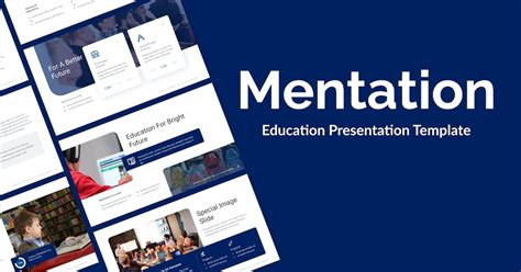 Mentation Education Powerpoint Template Presentation Templates