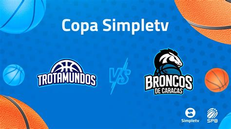 Trotamundos De Carabobo Vs Broncos De Caracas Spb I Simpletv Youtube