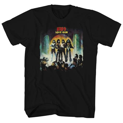 KISS T-Shirt | Love Gun Album Art Shirt