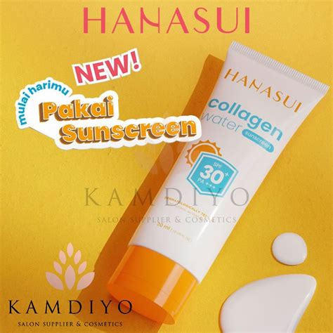 Jual Hanasui Collagen Water Sunscreen Spf Pa Gr Shopee