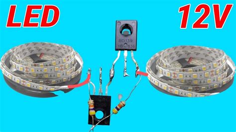 Led Effect Circuit Make Bd139 Transistor Led Effect Circuit Bd139