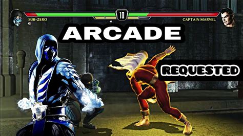 MORTAL KOMBAT VS DC UNIVERSE ARCADE SUB ZERO REQUESTED YouTube