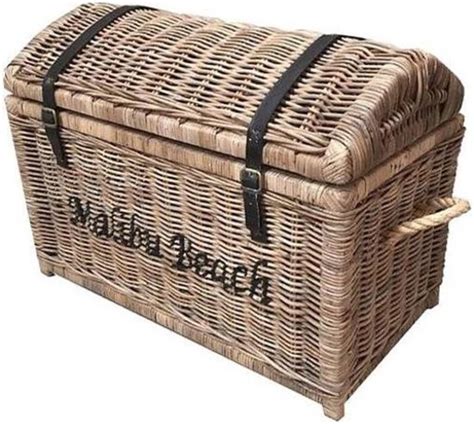 Speelgoed Mand Rustic Rattan Rieten Mand Opbergmand Malibu