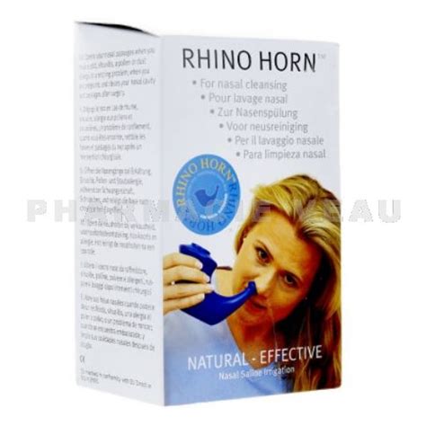 Rhino Horn Hygi Ne Nasale Adulte Lavage De Nez Pharmacie Veau