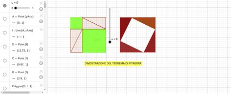 Pitagora Geogebra